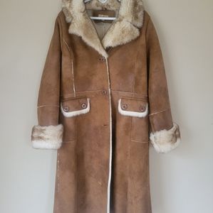 EUC | Wilson's Leather Suede| Pilot Coat